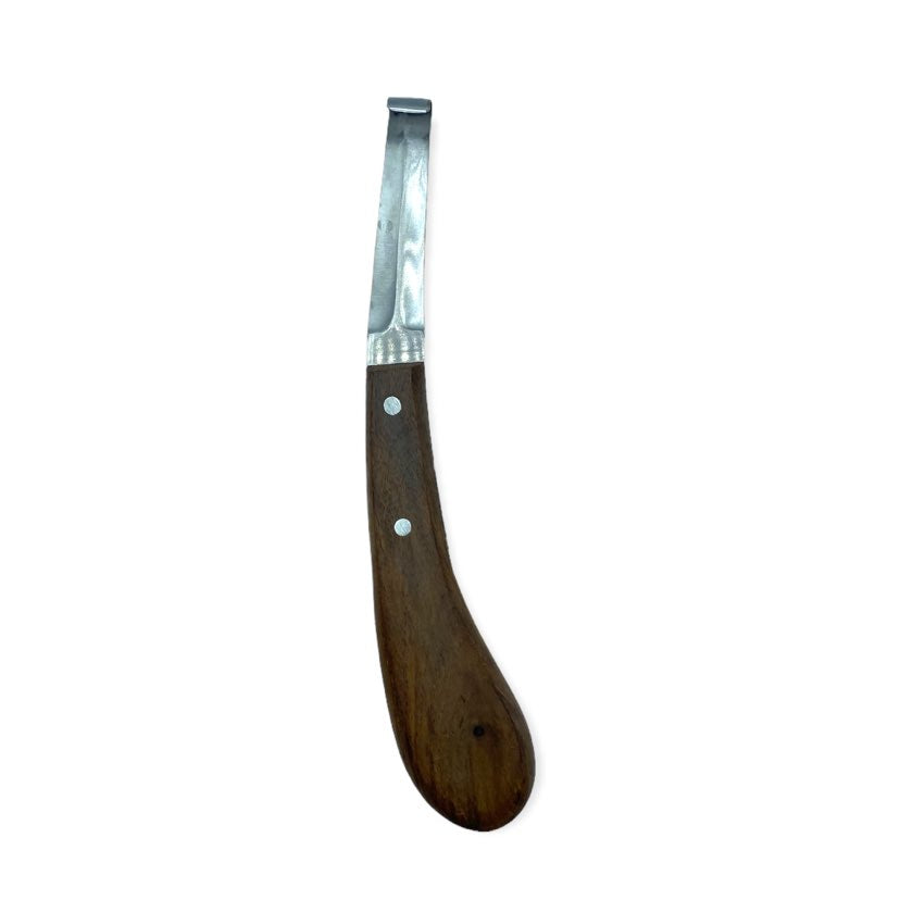Cuchilla Doble T Mango De Madera