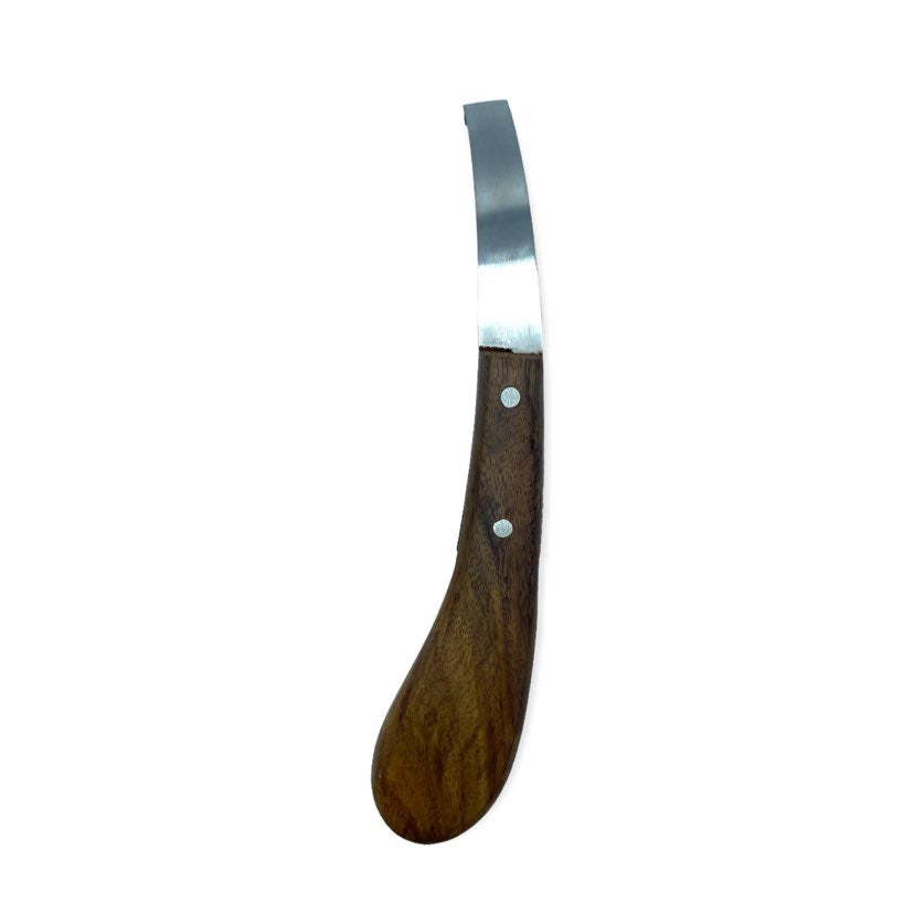 Cuchilla Doble T Mango De Madera