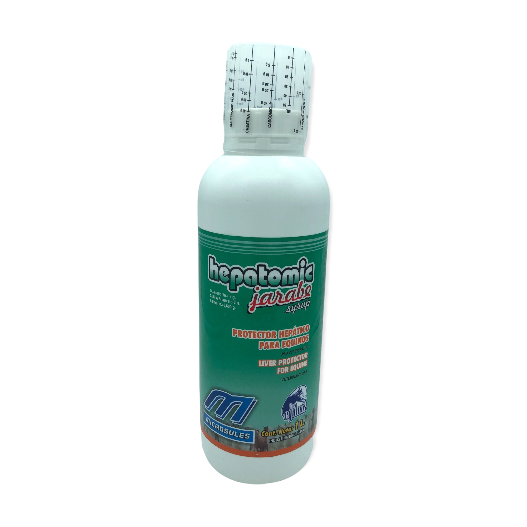 Hepatomic Jarabe Equinos 1LT