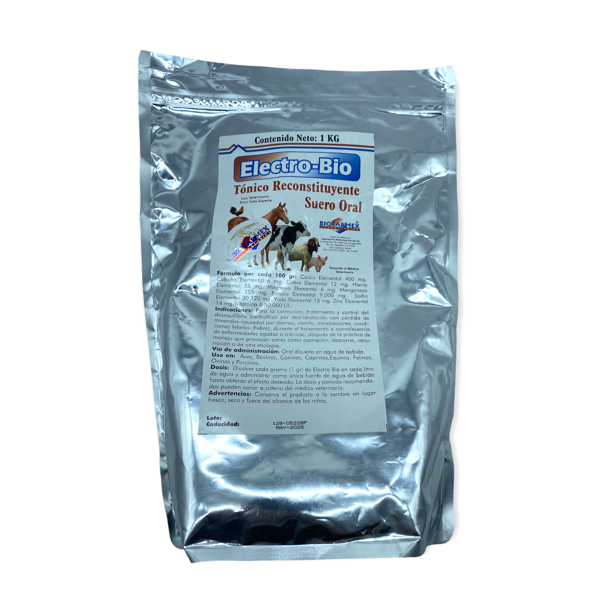 Electro-Bio Tonico Reconstituyente Suero Oral 1 Kg