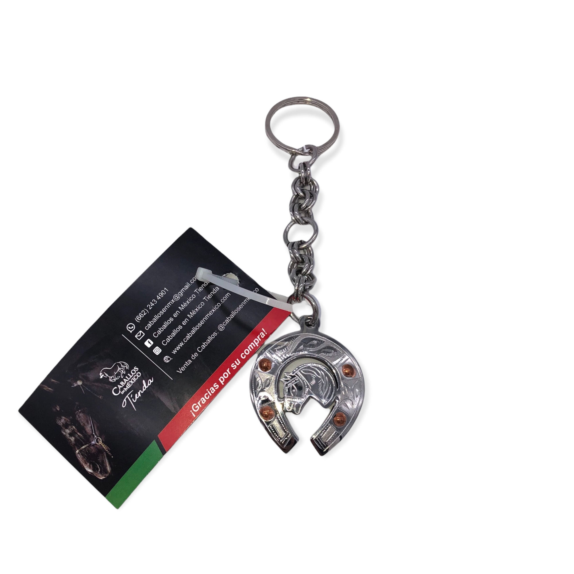 Llavero Herradura con Figura