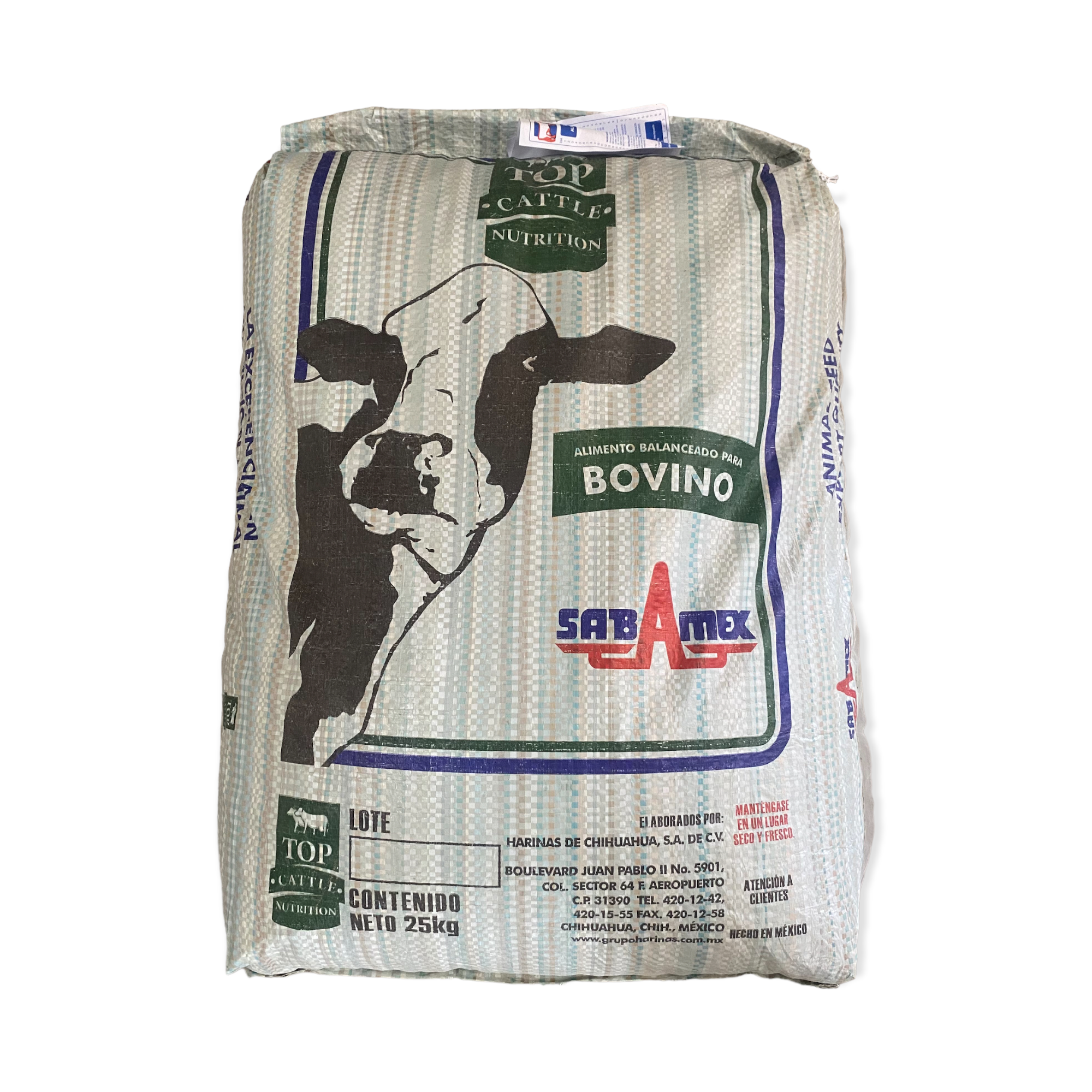 Top Cattle Lechero 25 Kg.