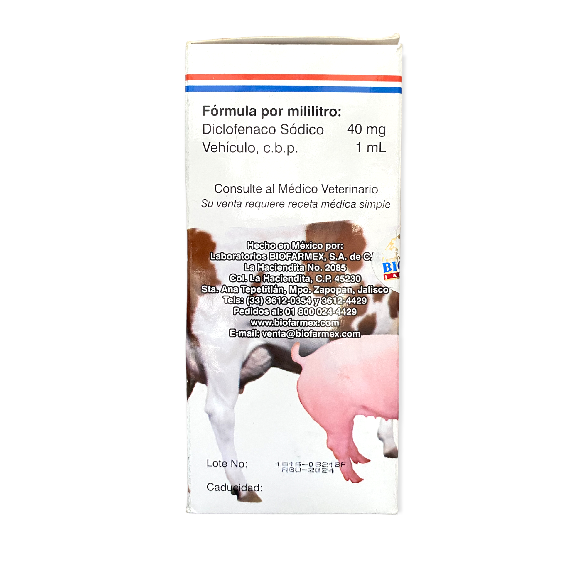 Diclofenaco 4% 250 Ml