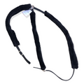 Pecho Pretal Collar C/Peluche Negro