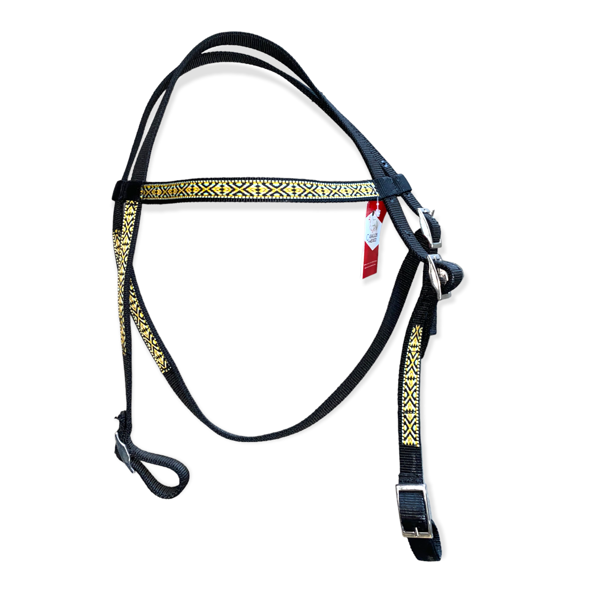 Cabezada De Nylon C/cinta De Cerda