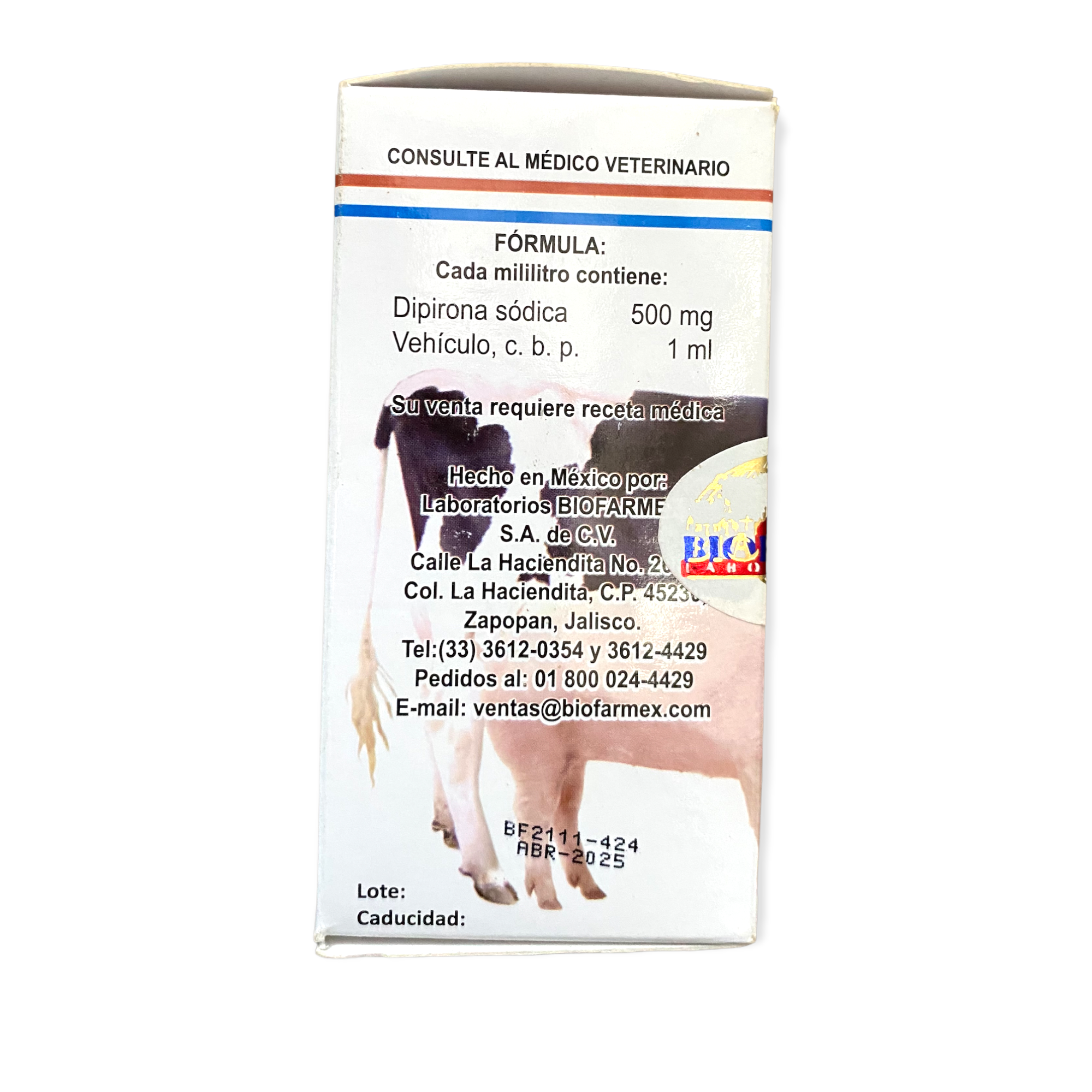 BioMelubrin 500 100Ml