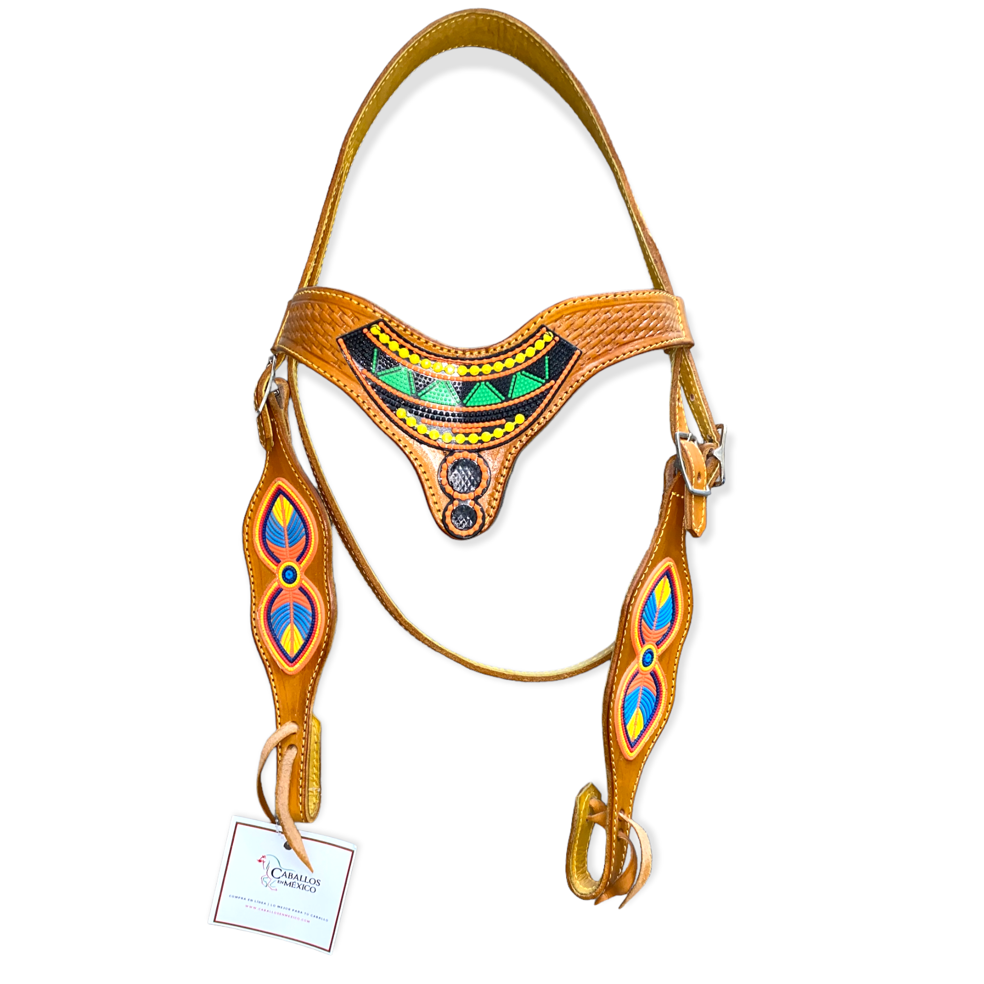 Cabezada Estilo Huichol