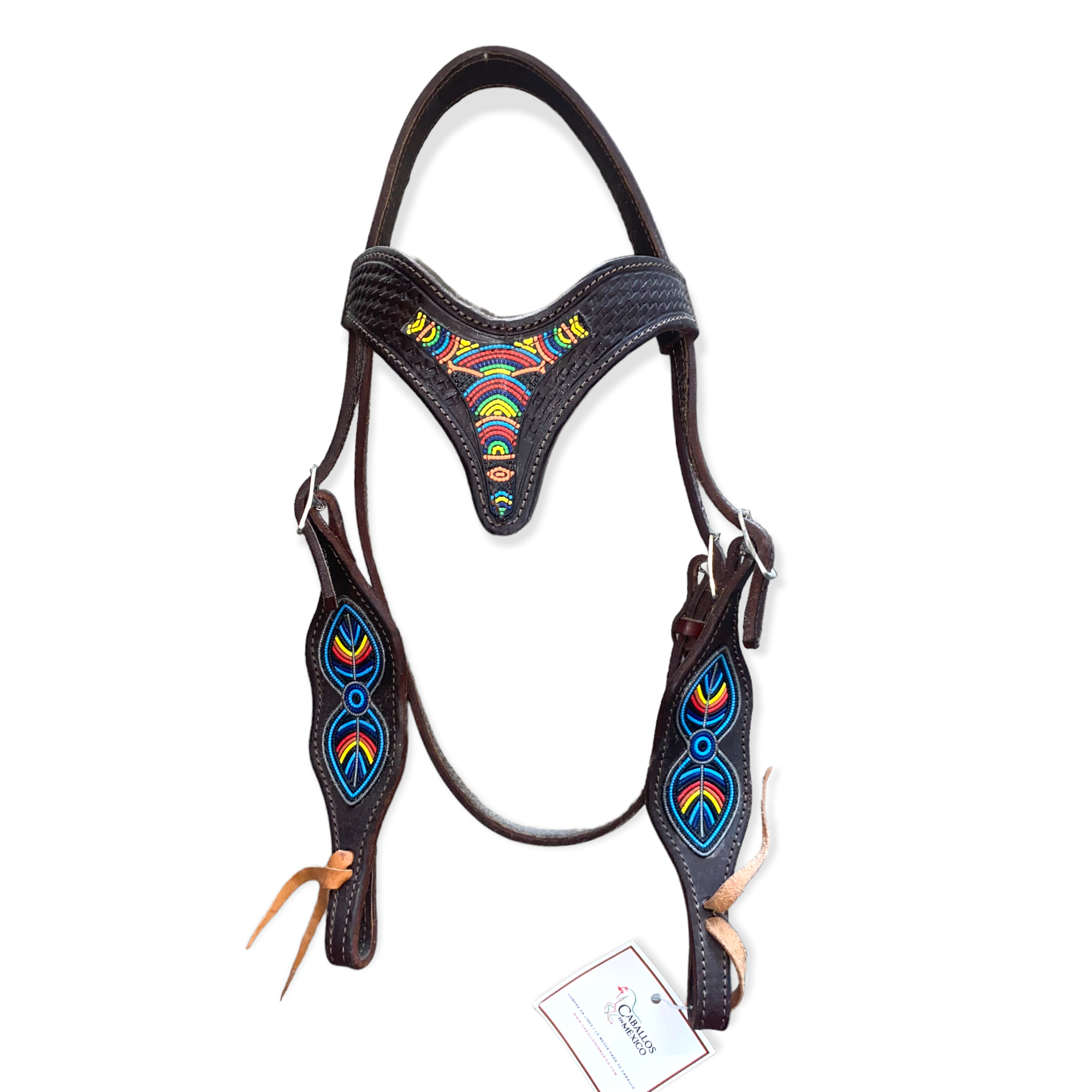 Cabezada Estilo Huichol