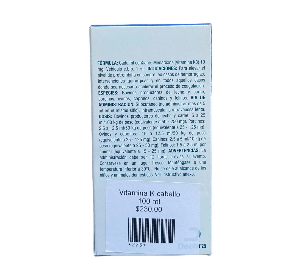 Vitamina K 100 Ml
