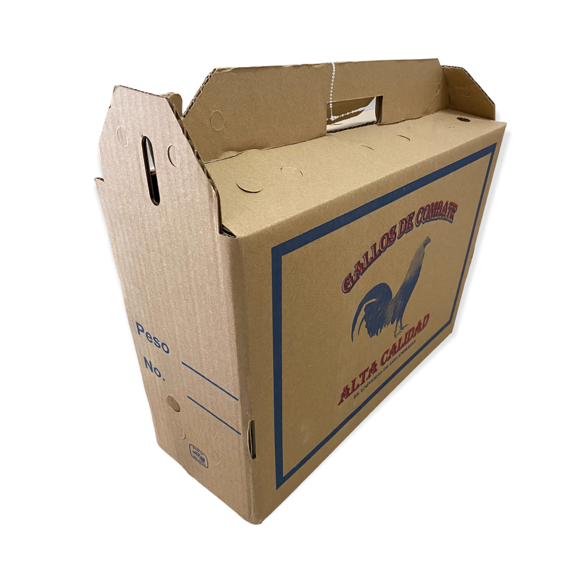 Caja Para Embarque De Gallos